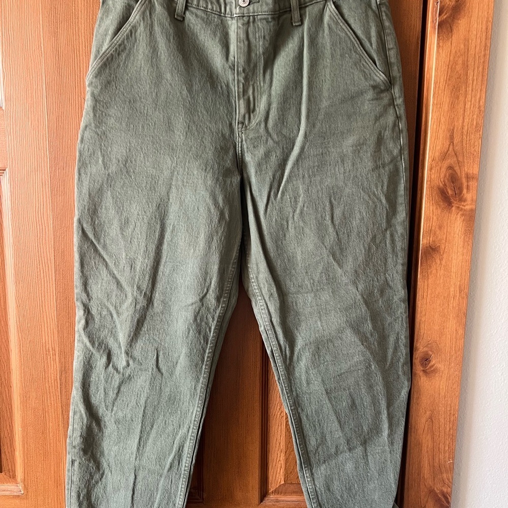 Abercrombie & Fitch Women’s Forest Green Jeans